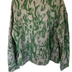 Zella  Green Myrtle Nova Print Sweatshirt Photo 2