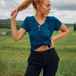 ALBION FIT Albion Bermuda black casual shorts small Photo 1