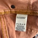 Free People  Animal Print Zip Up Denim Mini Skirt Size 24 XS Photo 9