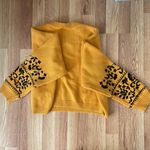 ASOS  Yellow Sweater with black lace US 10 Photo 2