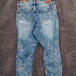 Judy Blue boyfriend fit acid wash distressed high waisted ankle women's 14W Photo 2