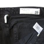 Rag and Bone NWT Dre in Highland Black Low Rise Slim Boyfriend Stretch Jeans 28 Photo 3