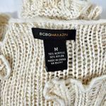 BCBGMAXAZRIA Cream Button Down Knit Sweater Cardigan Photo 6