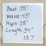 Dress Forum Ladies Lined Flared Tiered Dress A-Line M 3/4 Sleeves Knee Length Photo 10