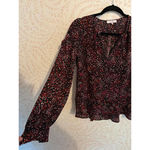 Parker Women's Long Sleeve Printed Blouse S Photo 2