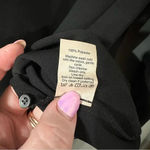 Madewell  Blouse Bell Sleeve Black Dressy Work Top Office Shirt Women’s Size XXS Photo 5