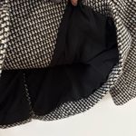 Loft Ann Taylor  herringbone double breasted short wool blend peacoat Sz MP Photo 6