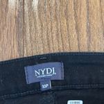 NYDJ Ami skinny black wash crop Jean size 10 petite Color Photo 4