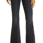 Veronica Beard Sheridan Exaggerated Flare High Rise Jeans Dark Wash Size 28 Photo 0