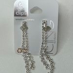 Icing  Silver Clip on Earrings Photo 0