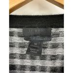 J.Crew  Collection Black White Gingham Italian Cashmere Cardigan Sweater M Photo 1