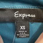 EXPRESS Elegant Blouse Sleeveless Neck Now Tie Women Career Job Shirt NWT Photo 3