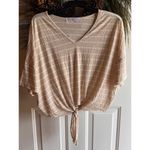 None Super cute Womens Tan & White by Shipwreck Ltd Size Medium Photo 1