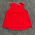 Trina Turk  neon coral pink sleeveless top size S Photo 4