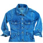 DL1961 Esme Denim Shirt Dress Full Button Front Mini length - XS EUC Photo 4