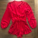 Blue Life red romper Photo 3