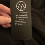 One Piece Move Theology  Black Jumpsuit Activewear Medium Photo 2