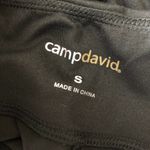 Camp David Gonzaga Bulldogs Womens Leggings Cropped Mesh Panel Black Size S  Photo 2