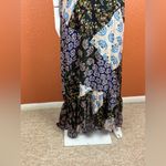 Maeve  Anthropologie Maxi Dress Halter Paisley Patchwork Katrina S Large. E8 Photo 8