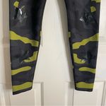 Ultracor  Camouflage Leggings in Black & Green W/ Star Cut-outs Size Small Photo 2