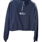 Divided NYC BRONX cropped sweatshirt size M by  Photo 0