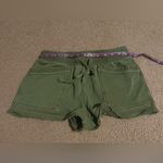 Daily practice Anthropologie Small Olive Green Women's sweat Shorts lounge Photo 2
