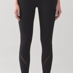 Lululemon  Wunder Under Pant High rise Laser Cut size 2 in black Photo 0