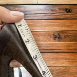 Burberry Leather Nova Check Canvas Slingback Pumps 38 Photo 8