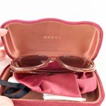 Gucci  GG0789S Plastic Frame Brown Lens Butterfly Sunglasses Photo 6