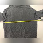 Juicy Couture  Black and Silver Metallic Striped Open Wrap Front Cardigan Size S Photo 6