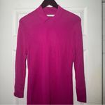 Trina Turk NWOT •  • Bookish Collared Minidress • Pink • 3/4 Sleeve • 100% Rayon Photo 5