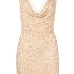 Retrofête Retrofete Mich Embellished Party Celebrity Sequin Mini Dress Pink Size M NWT Photo 6