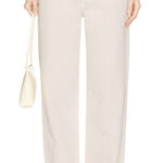 AGOLDE  V-Waist Baggy Straight-Leg Jeans in Wash Scone Khaki Size US 28 NWT Photo 0