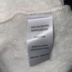 Carole Hochman Robe With Faux Fur Collar and Sleeves and two front pockets sz M Photo 6