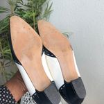 Life Stride Navy blue white vintage 80s  courts pumps kitten heels ballet flats Maryjanes-Size 11 Photo 3