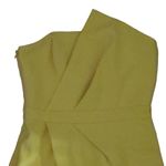 House Of CB  London Womens Uma Sheath Dress Yellow Asymmetric Cocktail Formal S Photo 1