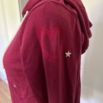 Peace Love World $82 NWOT  Star studded embroidered Hoodie! Small Photo 7