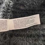 Black Tape Plus SZ X Eyelash Cardigan Open Front 3/4 Balloon Sleeve Stretch Gray Photo 7