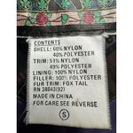 Vintage Innovations by IZZI Puffer Jacket Oversized Size Small Floral Multicolor Photo 13