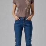 The North Face Women's  Brown Floral T-Shirt Size M Photo 0