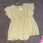 Boutique Top Yellow Size L Photo 0