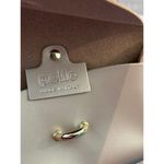 Vera Pelle  made in Italy gold Genuine Leather Shoulder Bag Gold Chain purse Photo 2