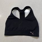 Puma T-Racer Strap Sports Bra Top Size Small Activewear black pink Photo 1