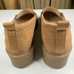 Naturalizer Soul Joyla Platform Loafers Tan Faux Suede Slip On Shoes 7M Brown Size 7 Photo 5