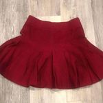 Red Mini Skirt Photo 0