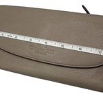 Coach Gray Trifold Wallet Photo 9