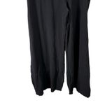 Oh My Gauze Black 100% Cotton Wide Leg Pull On Pants Lagenlook Womens 3 US XXL Photo 2