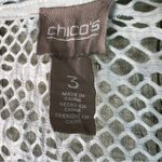 Chico's Chico’s Size 3 Lace FloralTie Dye Cover-Up Over-Piece Photo 7