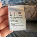 American Eagle Highest Rise Mom Jean Denim Heavily Distressed Size 2 Short Photo 10