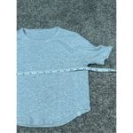 Lululemon  Hold Tight Cropped T-Shirt Heathered Core Ultra Light Grey Size 6 Photo 6